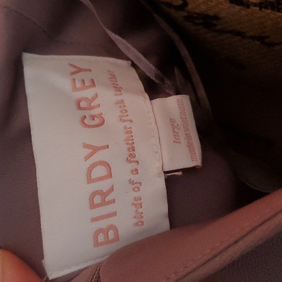 Birdy Grey Ash Dress in Dark Mauve Size Large - Picture 8 of 9